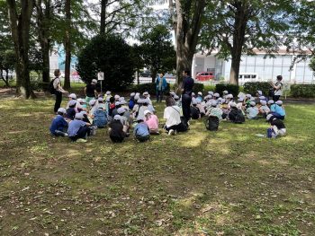社会見学☆お隣北野公園