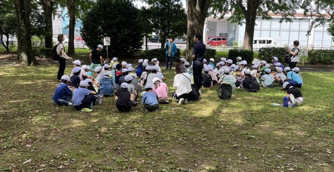 社会見学☆お隣北野公園