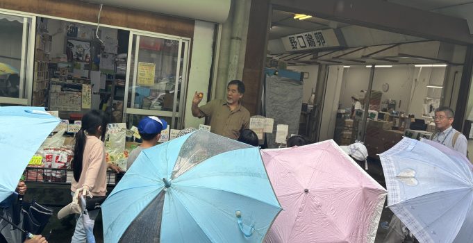 雨の中☆社会見学☆
