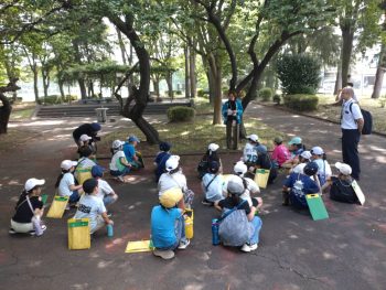 社会見学☆北野公園にて