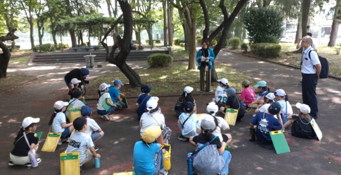 社会見学☆北野公園にて